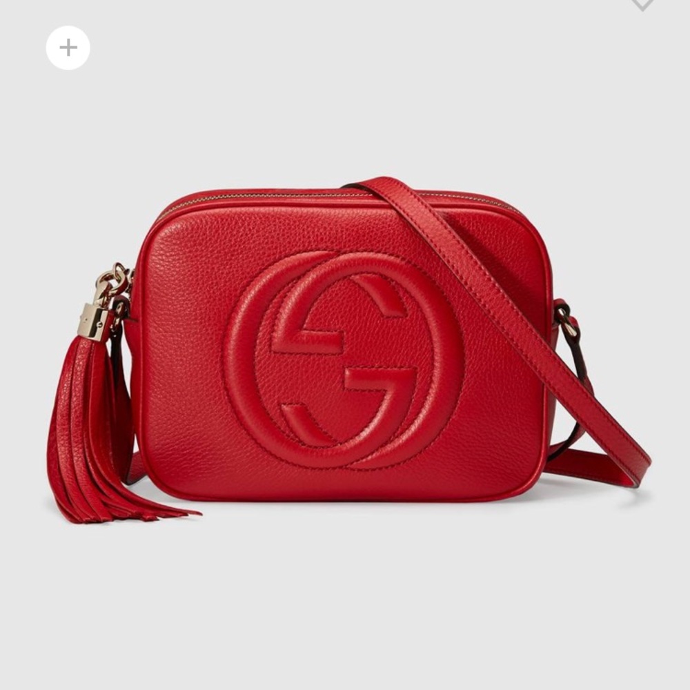 Red Gucci Soho Disco Bag